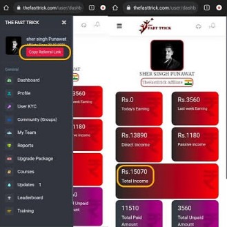 The Fast Trick Dashboard