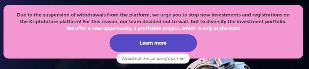 Kripto Future exit scam