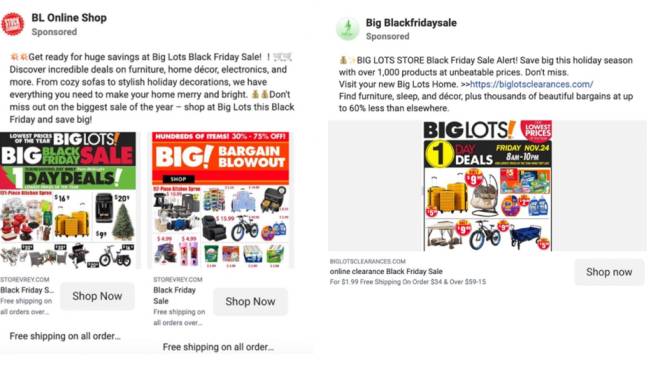 Big Lots ads