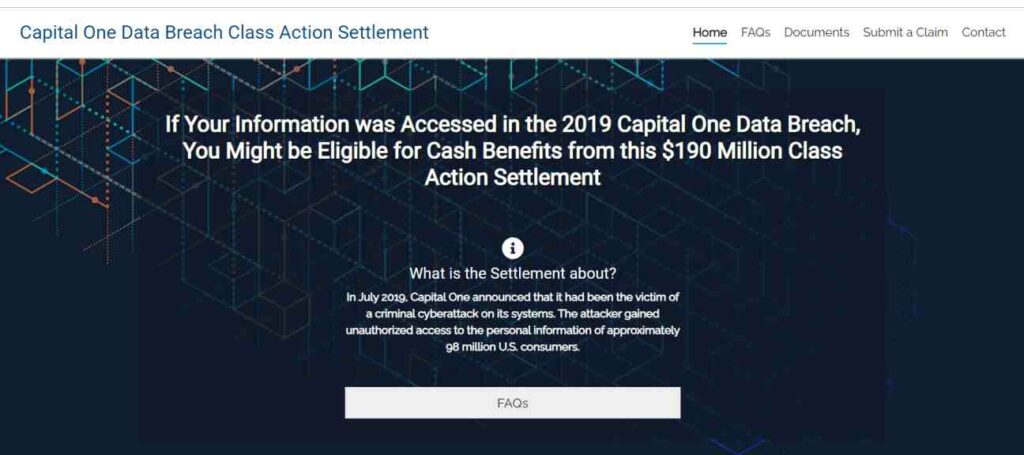 capital one settlement