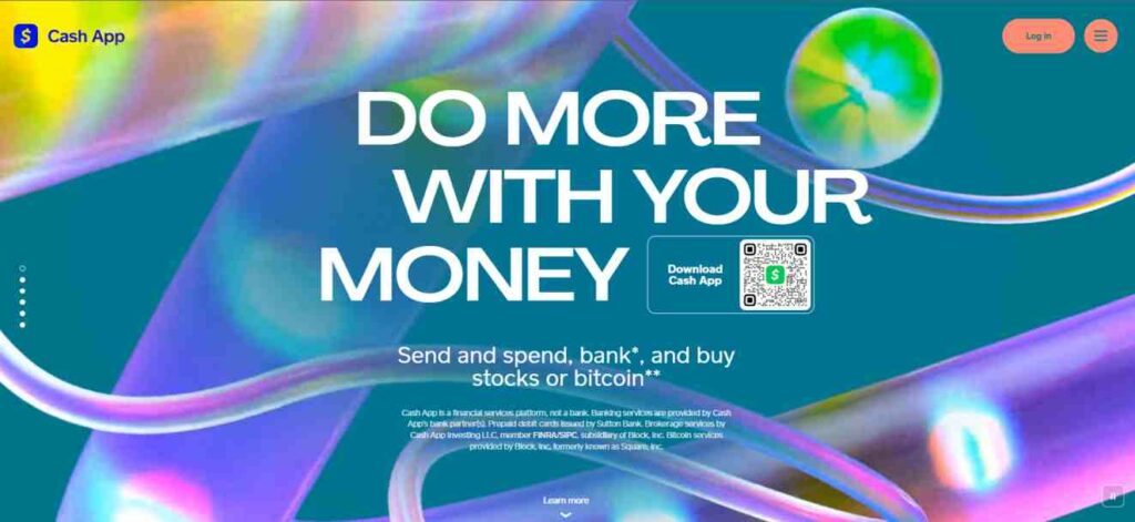 Cash App offical website