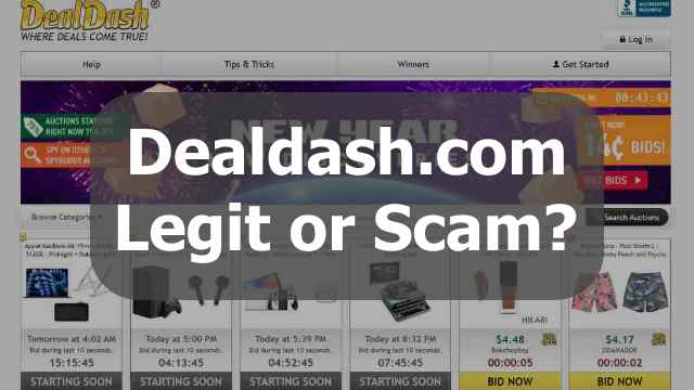 Dealdash legit