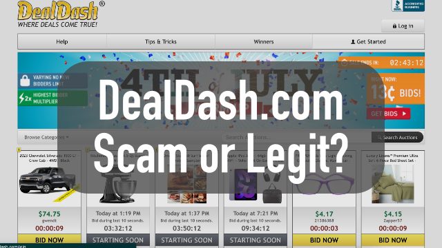 dealdash.com review