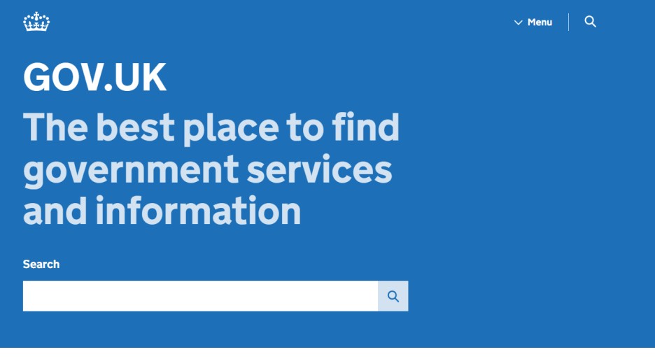 Government Gateway official website