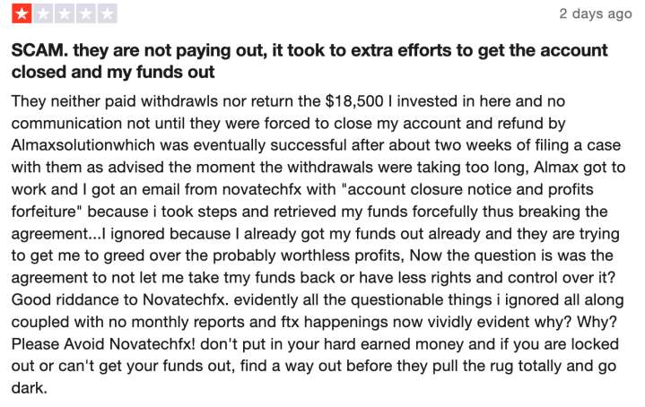 NovaTech-Withdrawal-Update