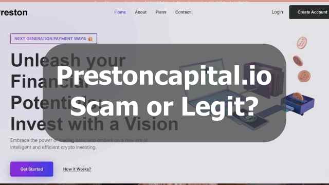 Prestoncapital.io scam