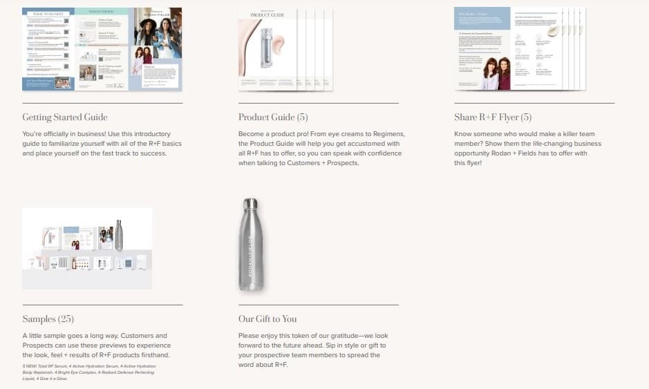 Rodan and Fields starter pack