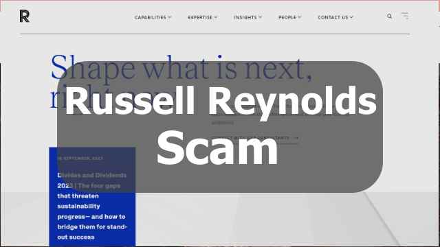 russell reynolds scam