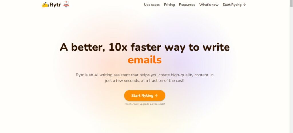 Rytr Chatgpt alternative