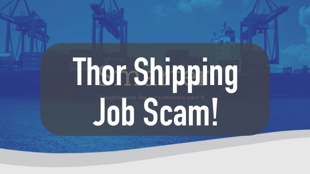 thor shipping scam
