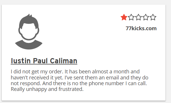 77-kicks-negative-review