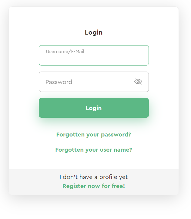 myWorld login page