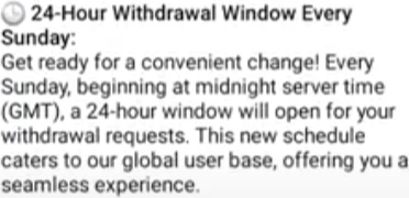 cloudfi withdrawal issue